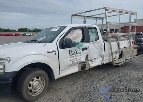 2016 Ford F150 Super Cab из США, поврежденный, VIN 1FTEX1CF7GKE38147